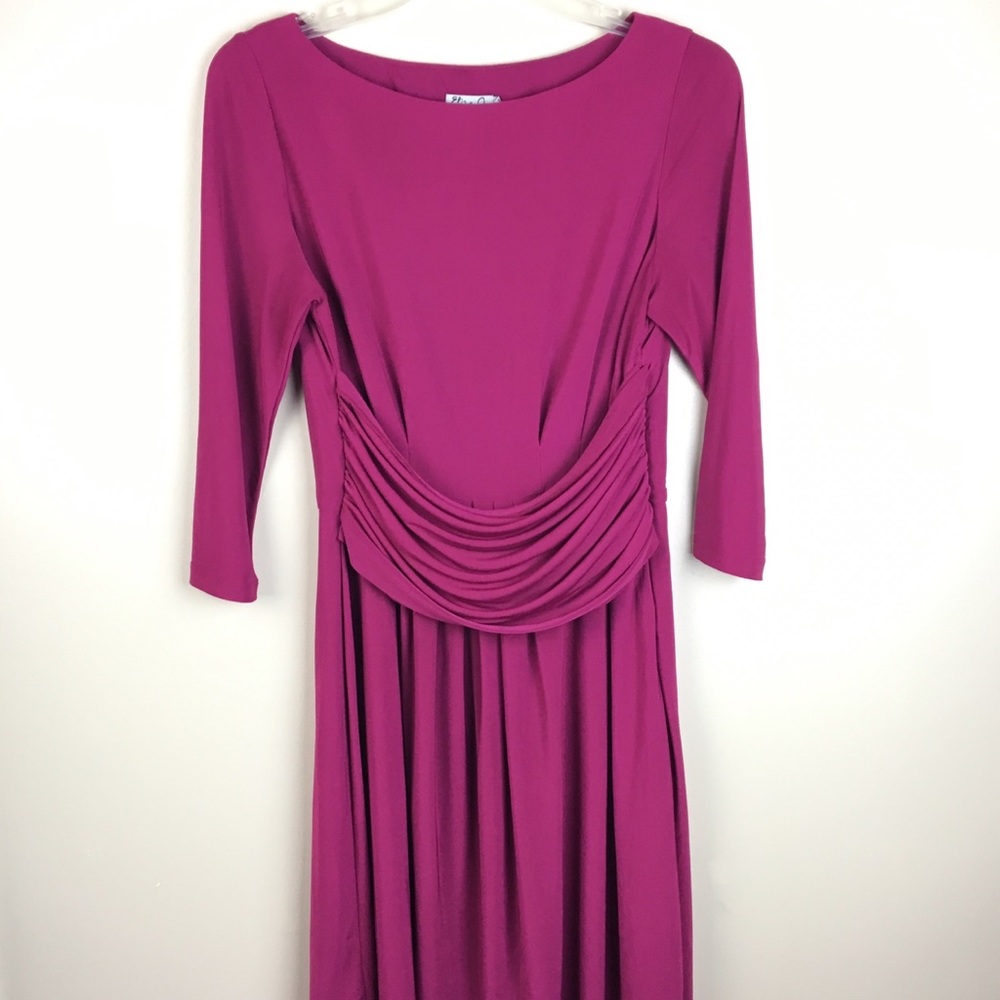 Eliza J Women’s Size 8 Dress Polyester Magenta